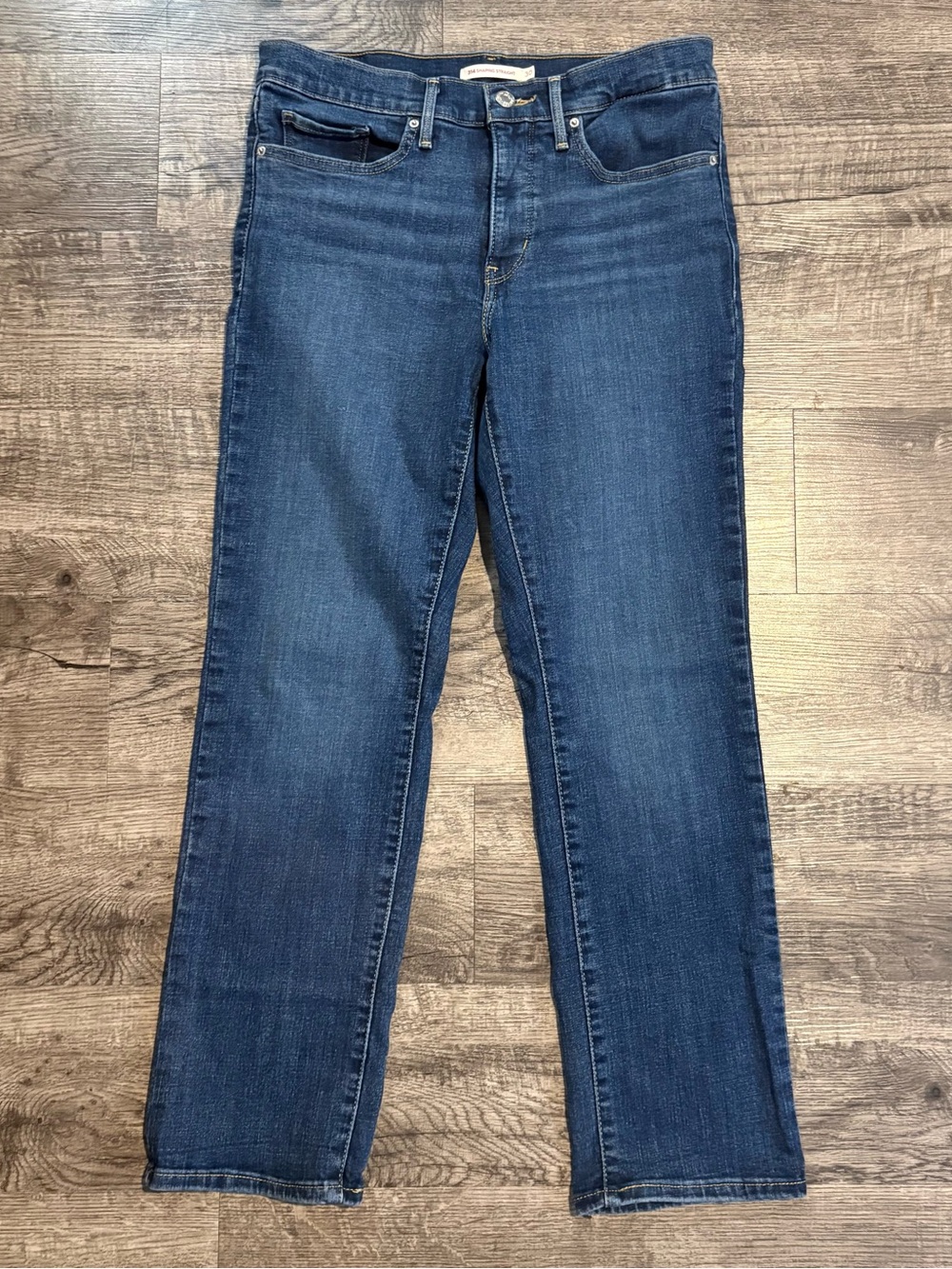 Levi’s 514 Jeans Women’s 30 Blue Shaping Straight Denim